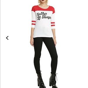 Suicide Squad Harley Quinn Daddy’s Lil Monster Tee